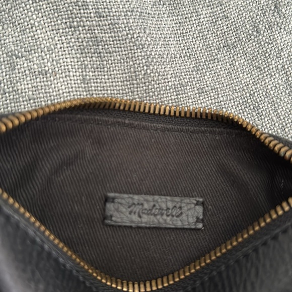 Madewell Small Black Leather Waist / Belt Bag - Picture 10 of 13